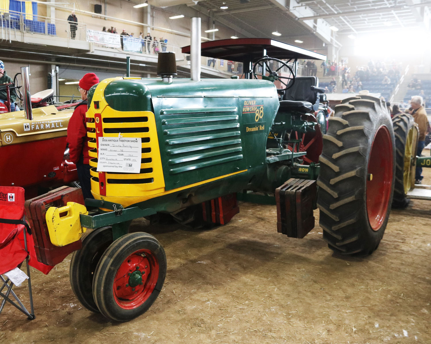1950 Oliver Model 88 Row Crop